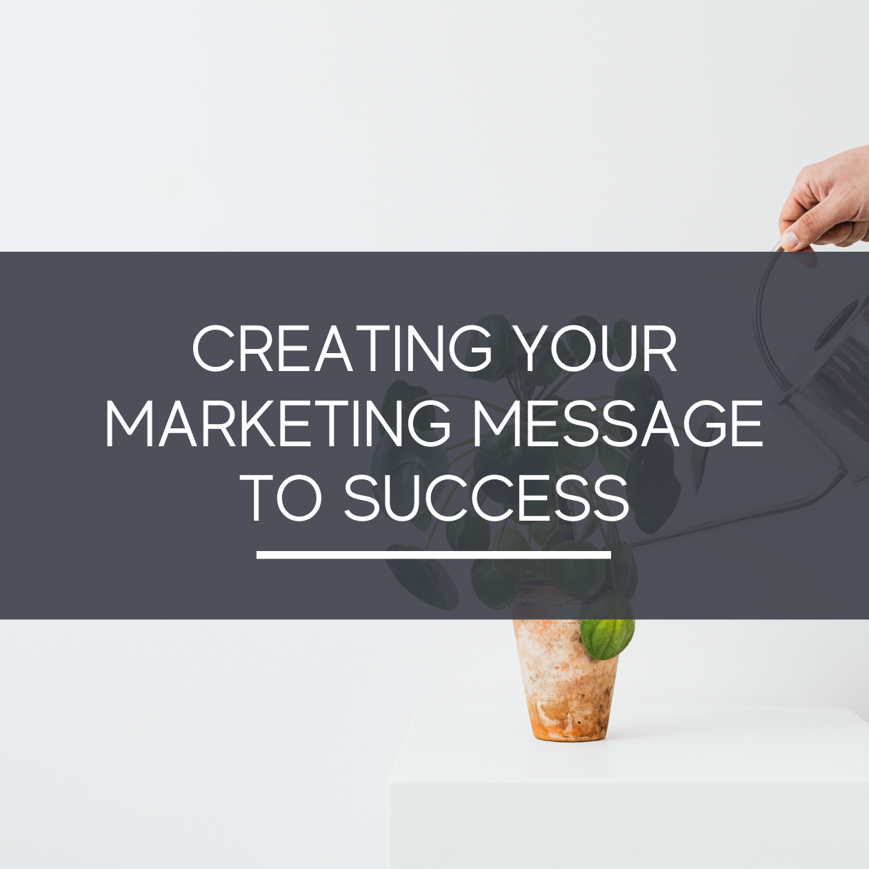 Creating Your Marketing Message to Success - The Growth Manager