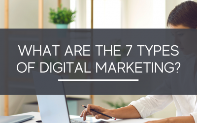What are the 7 Types of Digital Marketing? - The Growth Manager
