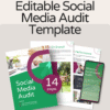 Editable Social Media Audit Template