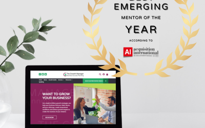 The Growth Manager Best Emerging Business Development Mentoring Company for 2023 - AI