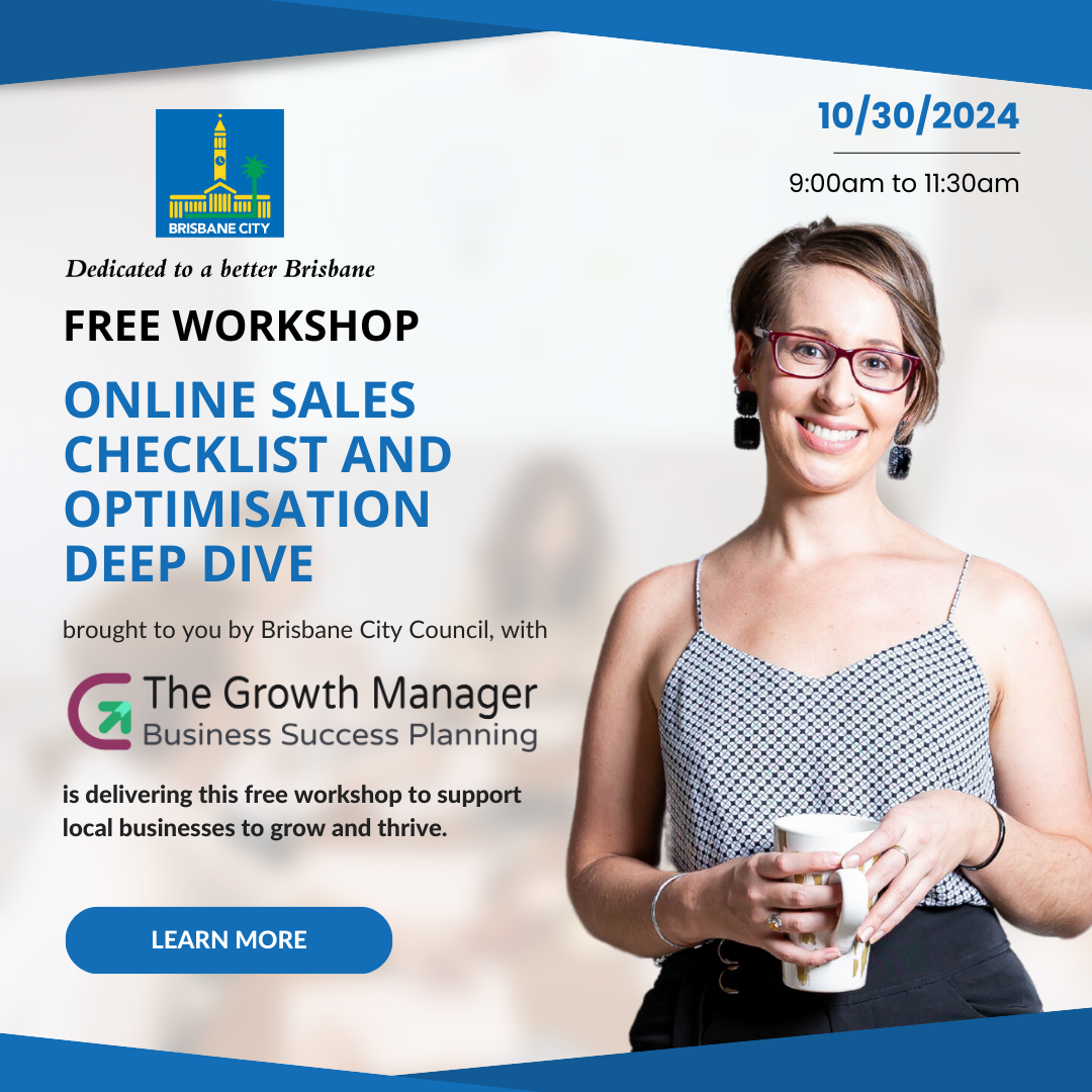 Online Sales Checklist & Optimisation Deep Dive