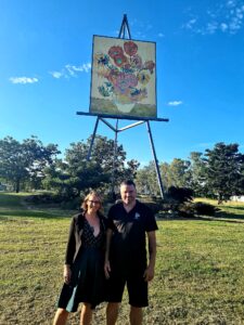 Central Highlands Development - Business Excellence - The Growth Manager Sunflower painting