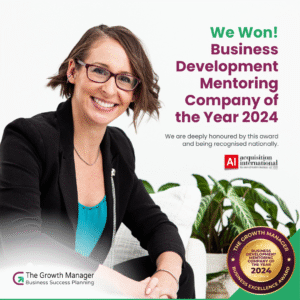 A Win for Business Growth: The Growth Manager Named Business Development Mentoring Company of the Year 2024 – Australia