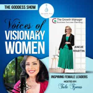 The Goddess Show Podcast Interview with Angie Martin From The Growth Manager