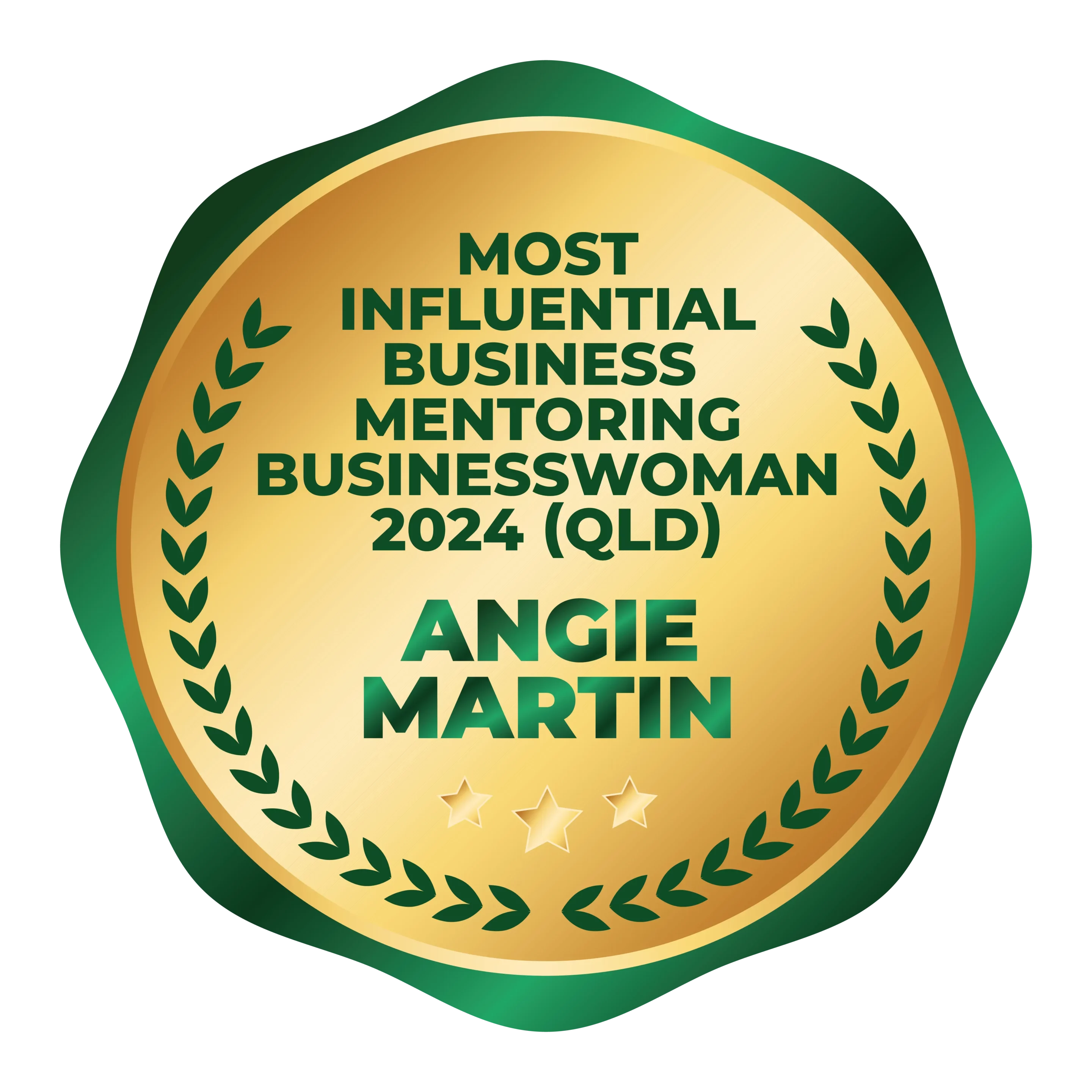 Most Influential Business Mentoring Businesswoman 2024 (QLD): Angie Martin