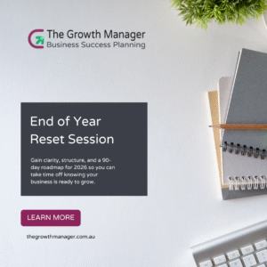 The Growth Manager’s 2-hour End of Year Reset Session