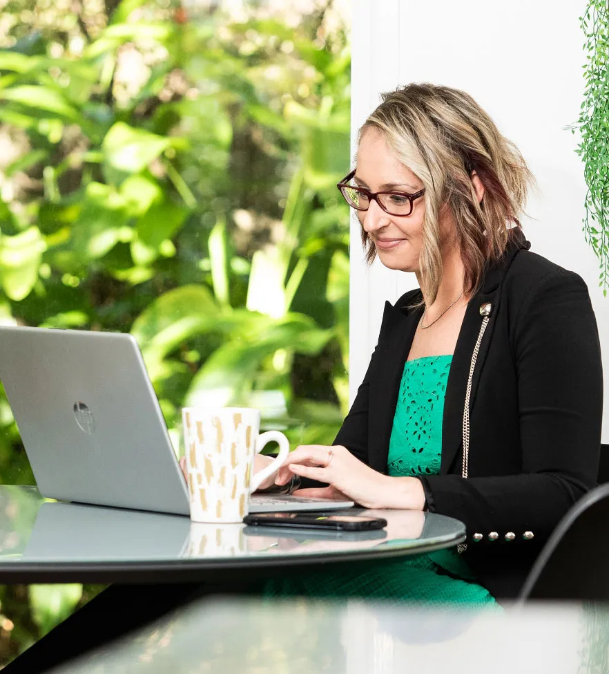 working on a laptop working on a laptop