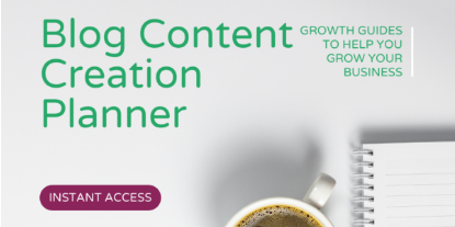 Blog Content Creation Planner