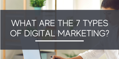 What are the 7 Types of Digital Marketing
